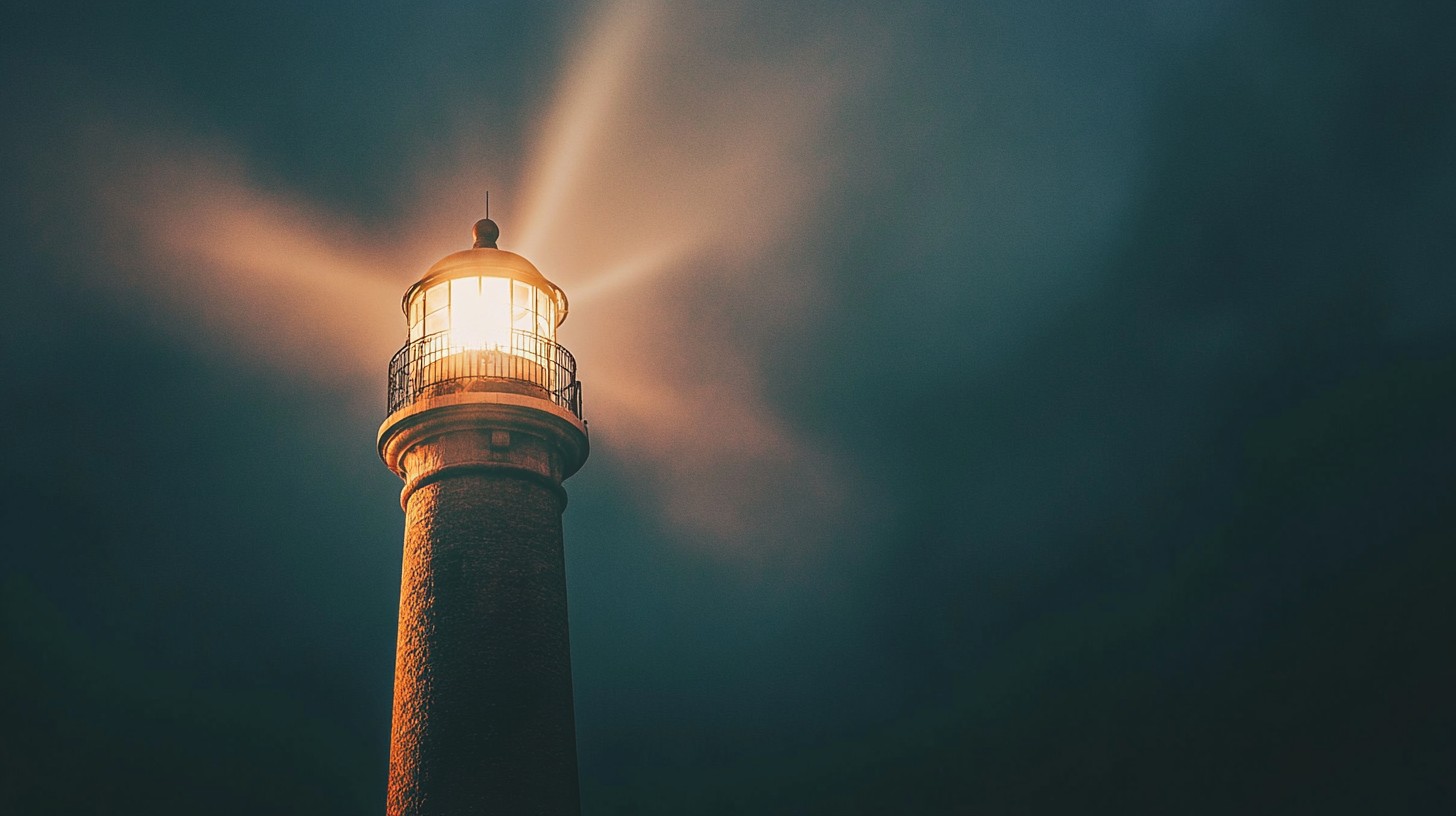 Free Guiding Light Tower Image - Lighthouse, Night, Beacon | Download ...