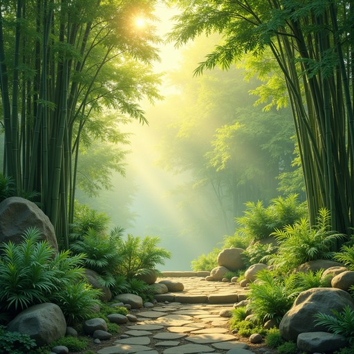 Free Mystical Bamboo Path Image - Bamboo, Path, Forest | Download at ...