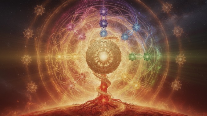 Free Cosmic Chakra Illumination Image - Chakra, Spiritual, Energy ...