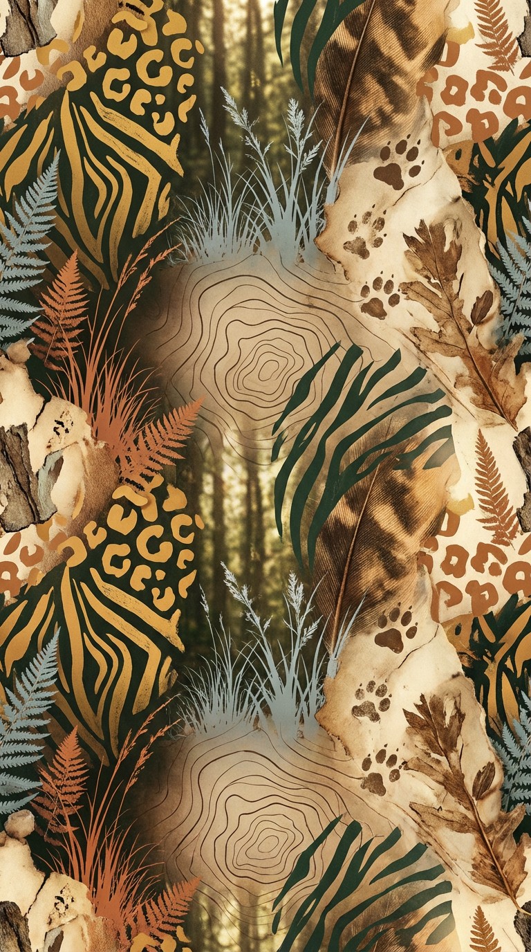 Free Wild Safari Pattern Image - Safari, Wildlife, Pattern | Download ...