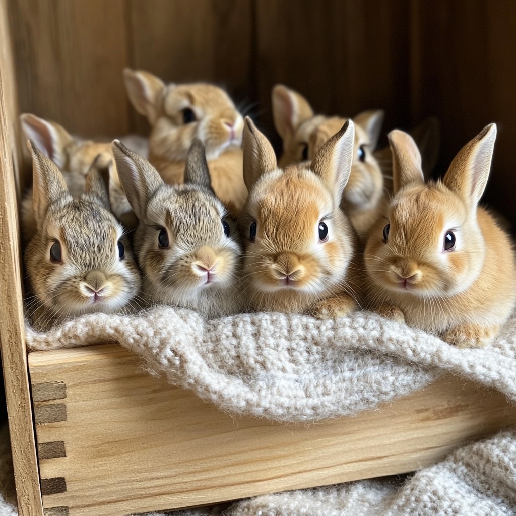 Free Adorable Baby Bunnies Image - Bunnies, Rabbit, Adorable | Download ...