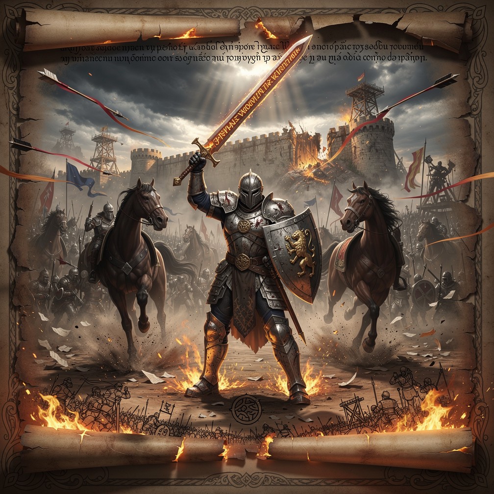 Free Epic Warrior Rising Image - Warrior, Knight, Armor | Download at ...