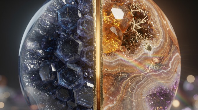 Free Teal Geode Grasp Image - Geode, Crystal, Teal | Download at StockCake
