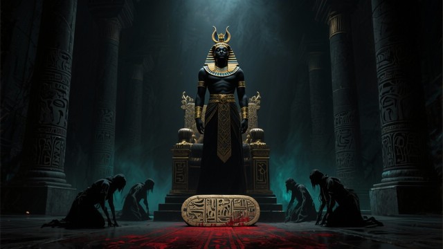 Free Divine Temple Presence Image - Egyptian, Temple, Throne | Download ...