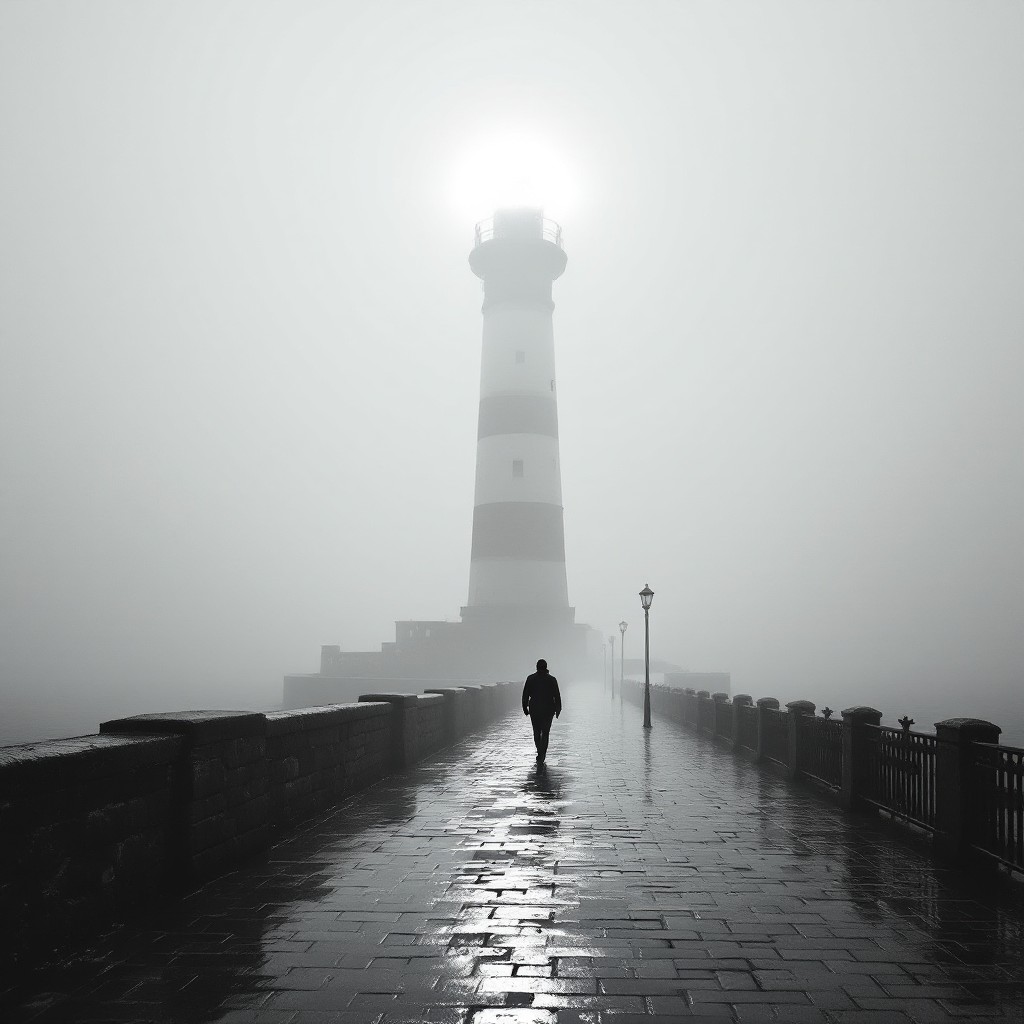 Free Beacon Through Mist Image - Lighthouse, Fog, Mist | Download at ...