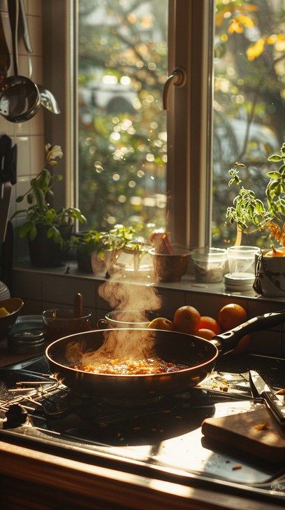 Comfy Cooking Free Cozy Kitchen Cooking Image | Download at StockCake