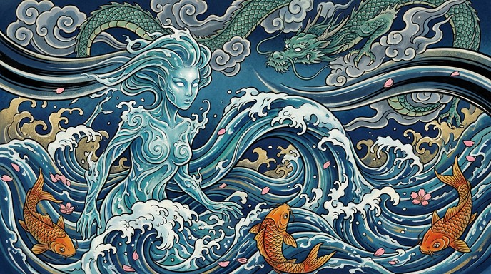 Free Mystical Water Spirit Image - Water, Spirit, Ocean | Download at ...