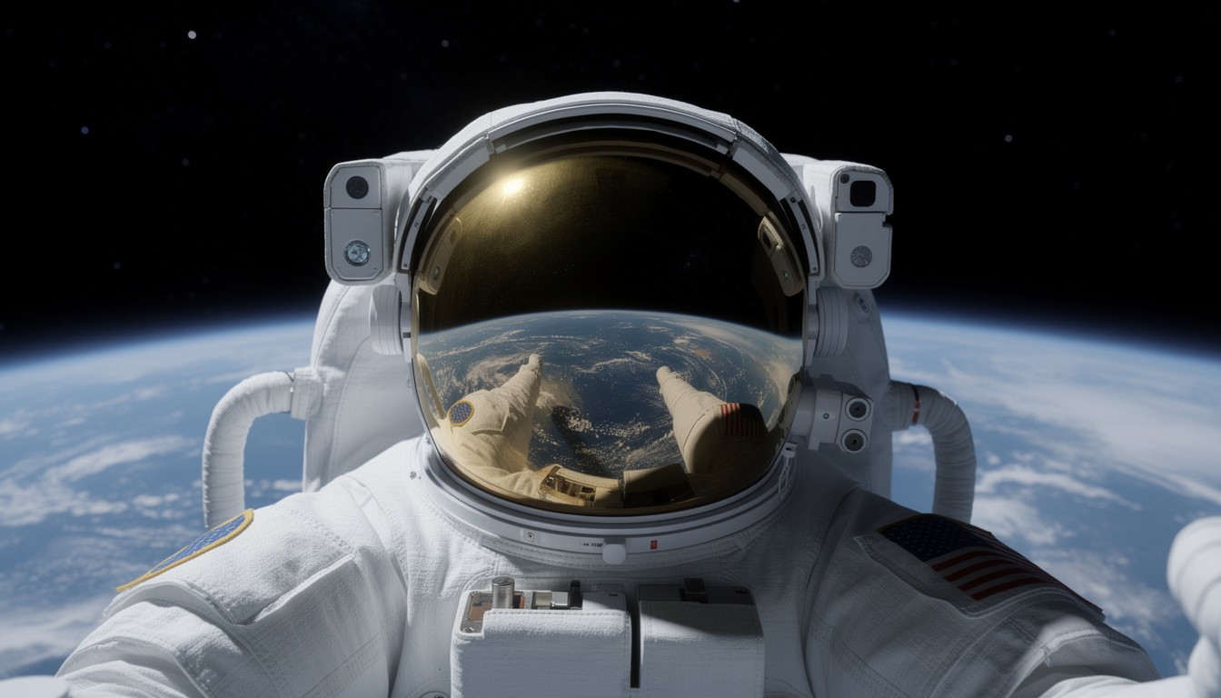 Space Explorer Color Free Solitary Space Explorer Image - Astronaut, Space, Helmet ...
