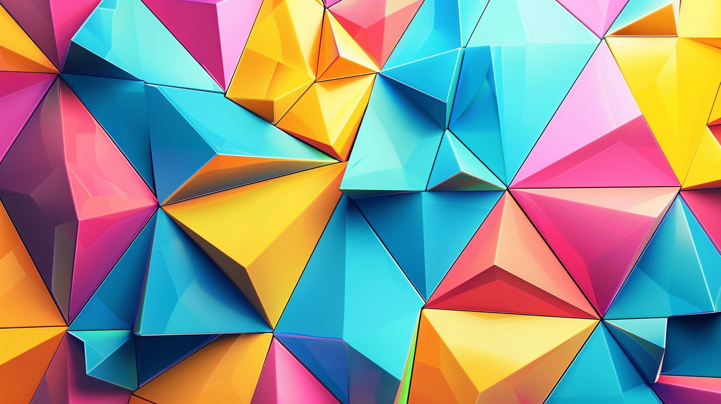 Free Colorful Geometric Shapes Photo - Colorful, Geometric, Shapes ...