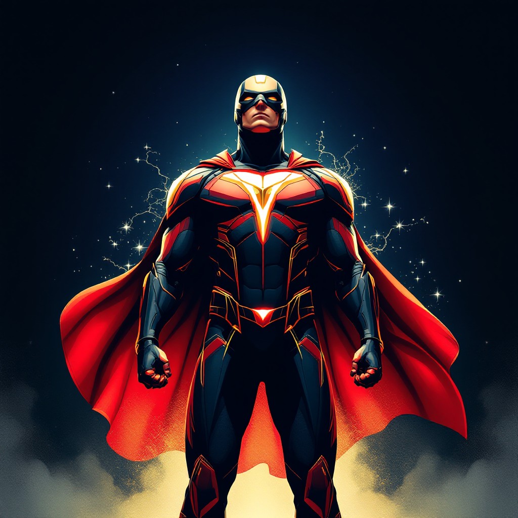 Free Powerful Hero Rising Image - Superhero, Cape, Costume | Download ...