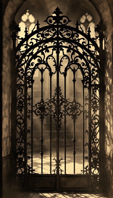 Free Gothic Gate Dreams Image - Gothic, Gate, Vintage | Download at ...
