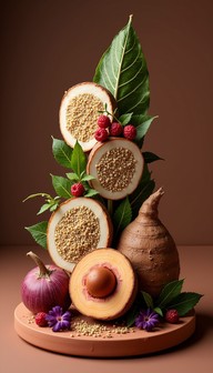 Native Food Riser Free Indigenous Food Tower Image - Indigenous, Food, Stack | Download ...