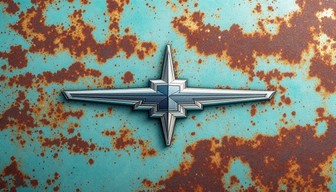 Free Rusty Chevrolet Badge Image - Chevrolet, Rusty, Teal | Download at ...