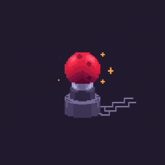 Free Pixel Buzzer Pressed Image - Buzzer, Button, Red | Download at ...