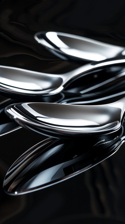 Reflective Color Spoons Free Reflective Silver Spoons Image - Silver, Spoons, Reflective ...
