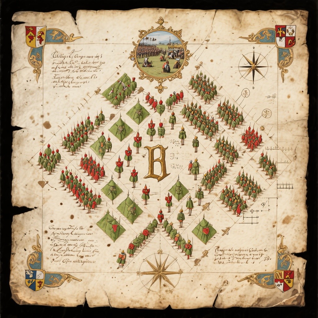 Free Medieval Battle Map Image - Medieval, Parchment, Battle | Download ...