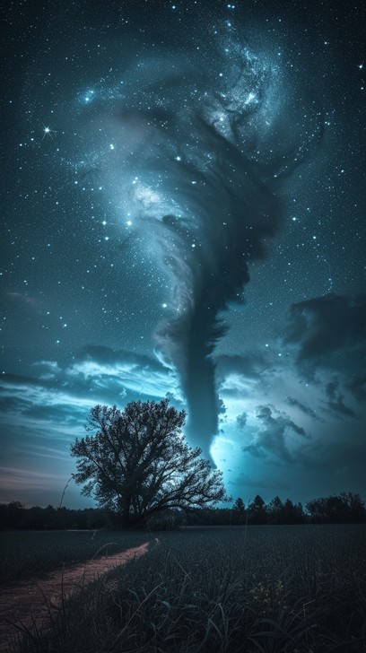 Free Starry Night Vortex Image - Starry, Night, Vortex | Download at ...