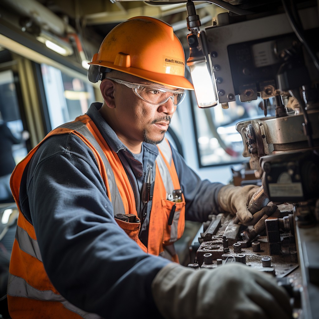Free Focused Machine Operator Image - Industry, Worker, Machinery ...