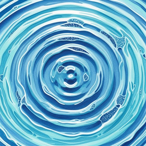 Free Concentric Aqua Ripples Image - Watercolor, Ripples, Concentric ...