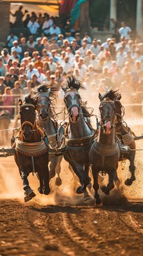 Free Chariot Race Intensity Image - Chariot, Race, Horses | Download at ...