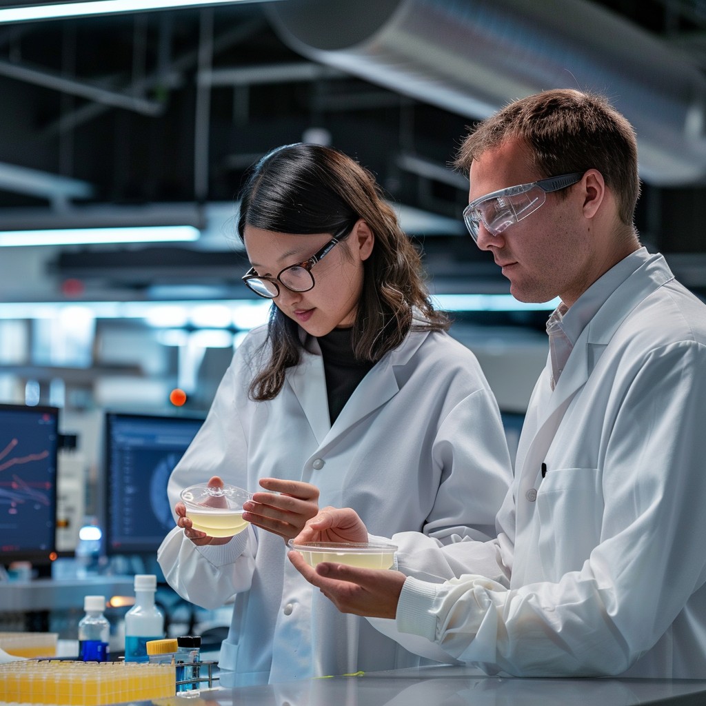 Samples Science Free Scientists Analyzing Samples Image - Science, Laboratory ...