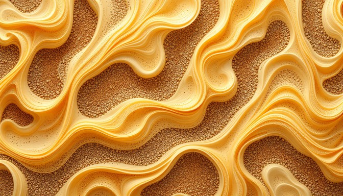 Free Flowing Golden Waves Image - Abstract, Flowing, Waves | Download ...