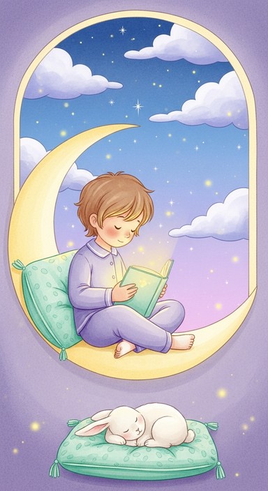 Free Moonlit Bedtime Story Image - Bedtime, Reading, Child | Download ...