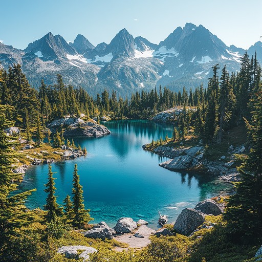 Free Mountain Lake View Image - Mountain, Lake, Greenery | Download at ...