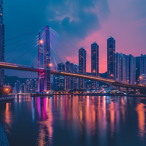 Free Sunset Bridge View Image - Sunset, Cityscape, Bridge | Download at ...