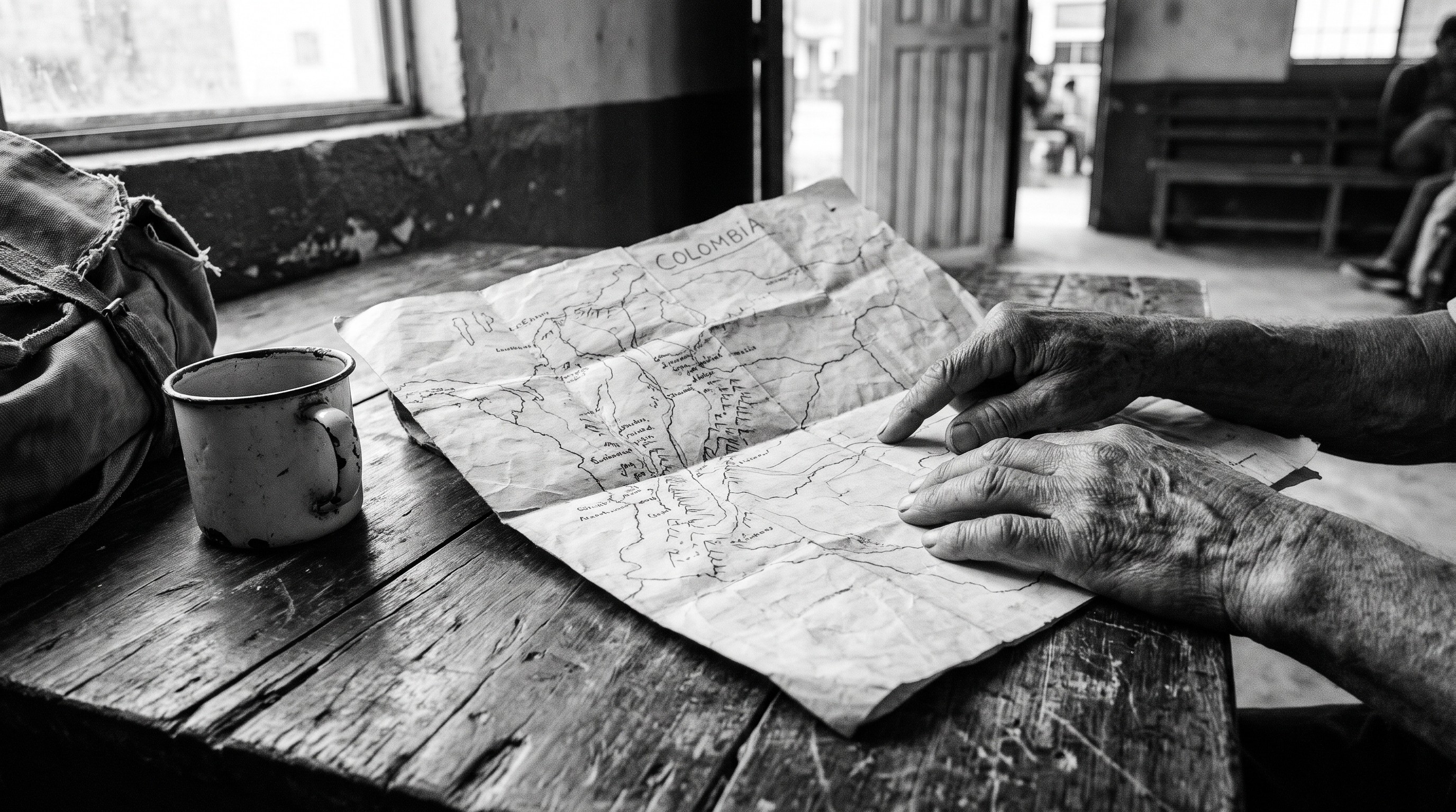 Zhite Map Download Weathered Hands Mapping Image - Map, Hands, Elderly | StockCake