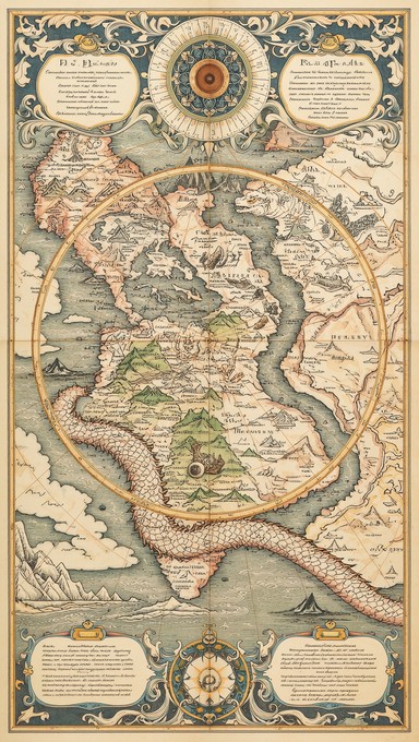 Free Ancient Fantasy Cartography Image - Parchment, Map, Compass ...
