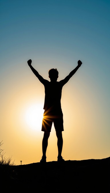 Free Victory in unison Image - Triumph, Silhouettes, Celebration ...