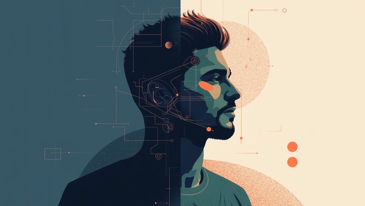 Free Tech Meets Humanity Photo - Man, Male, Profile | Download at StockCake