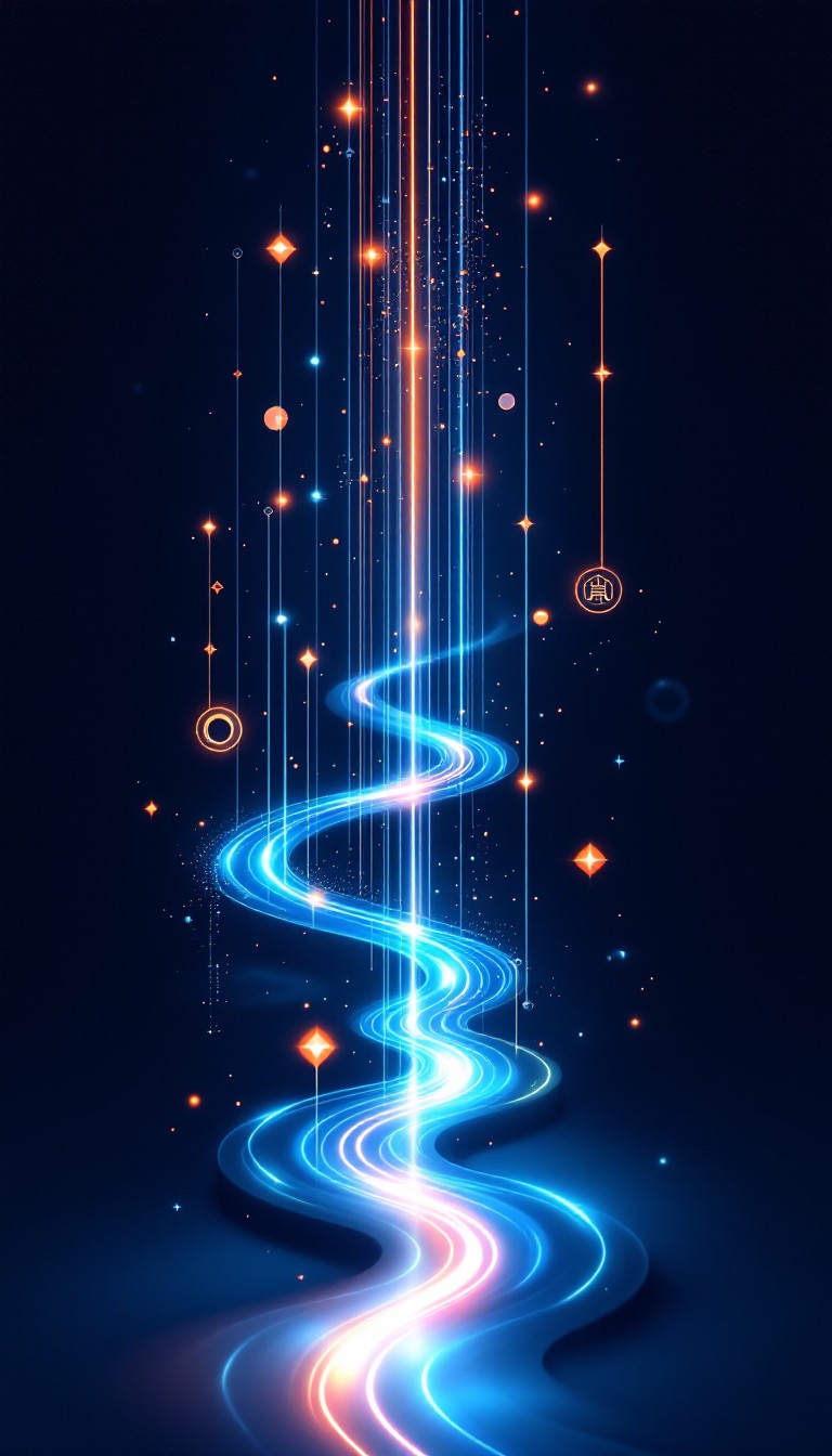 Free Glowing Digital Path Image - Spiral, Technology, Futuristic ...