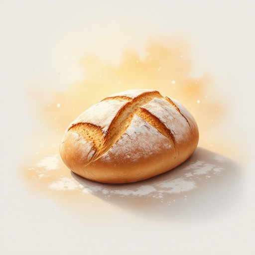 Free Warm Fresh Bread Image - Bread, Watercolor, Illustration ...