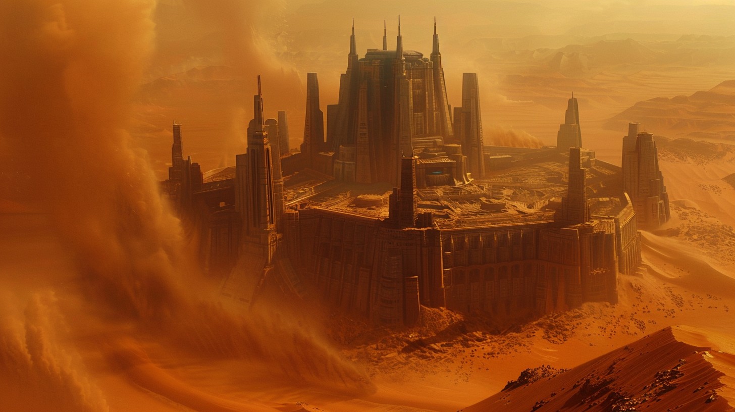 Free Desert Sci-Fi City Image - Desert, Sci-fi, City | Download at ...