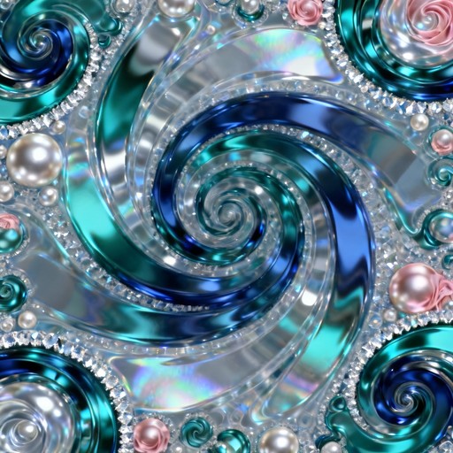Free Metallic Swirling Reflections Photo - Abstract, Spiral, Swirl ...