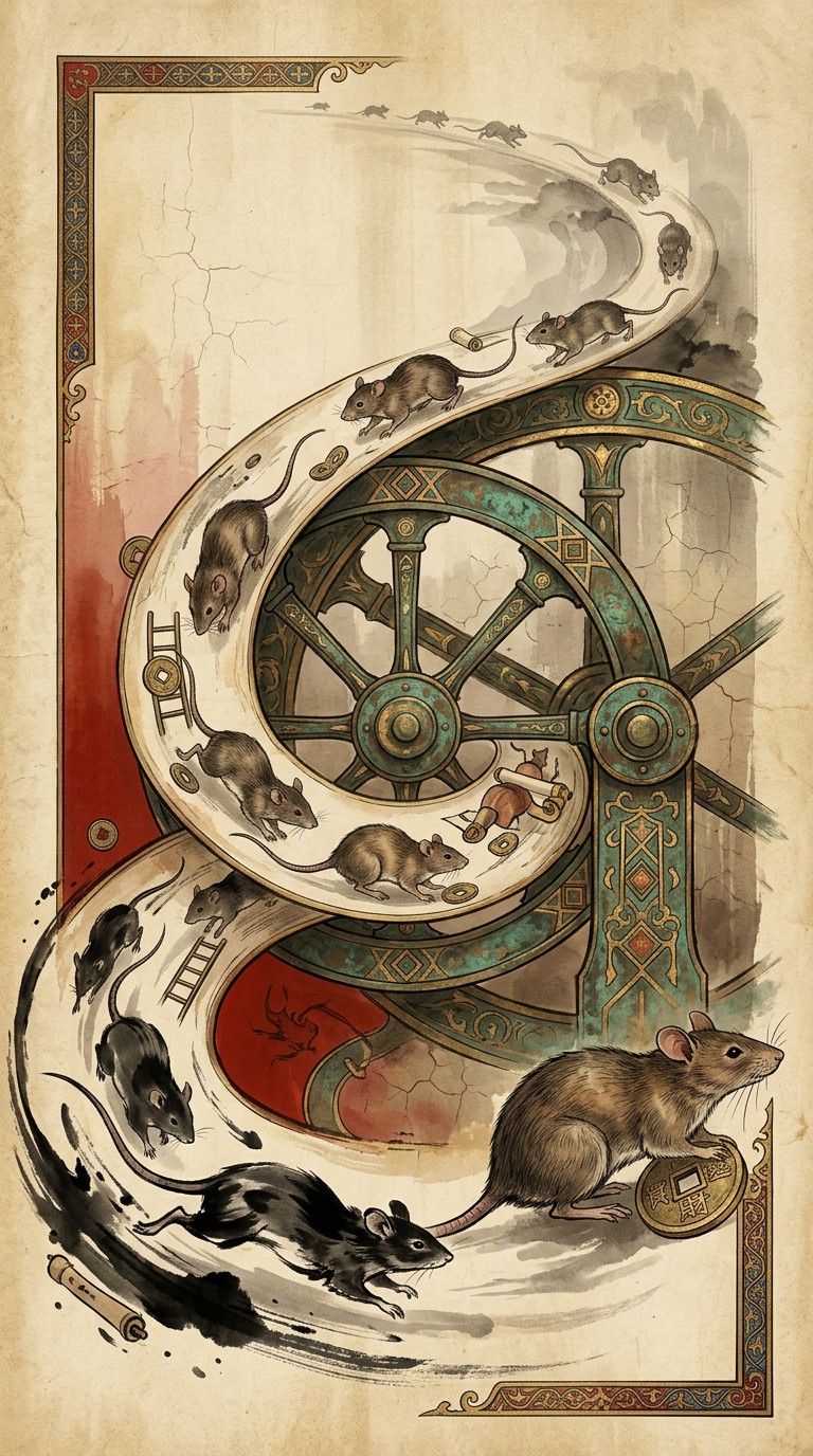 Free Rats Chasing Fortune Image - Rats, Wheel, Fortune | Download at ...