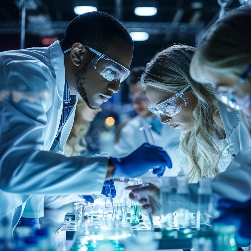 Free Scientists conducting experiments Image - Science, Laboratory ...