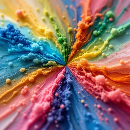Spectacular Color Free Exploding Color Spectrum Image - Watercolor, Pigment, Radial ...