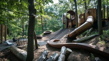 Free Rustic Playground Fun Image - Playground, Jungle, Slides ...