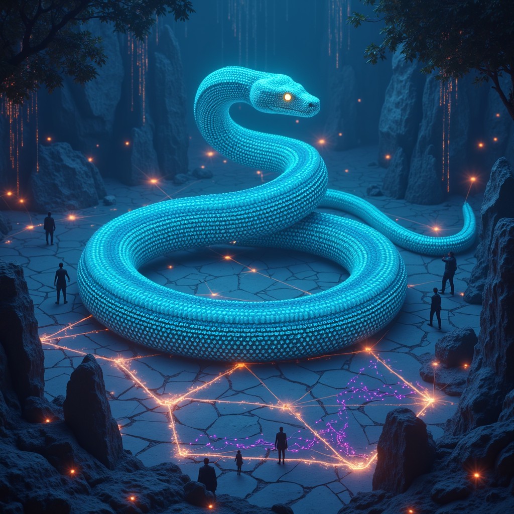 Serpent Text Free Mystical Code Serpent Image - Serpent, Python, Code | Download at ...