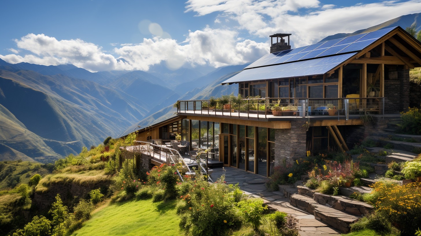 Free Mountain Retreat Escape Image - Mountain, Lodge, Solar | Download ...