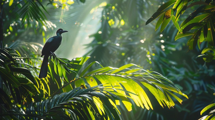 Free Serene Jungle Bird Image - Tropical, Bird, Jungle | Download at ...