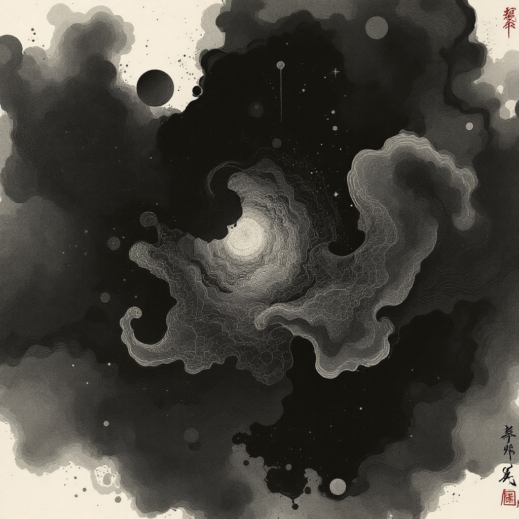 Free Cosmic Ink Swirl Image - Cosmic, Ink, Abstract | Download at StockCake