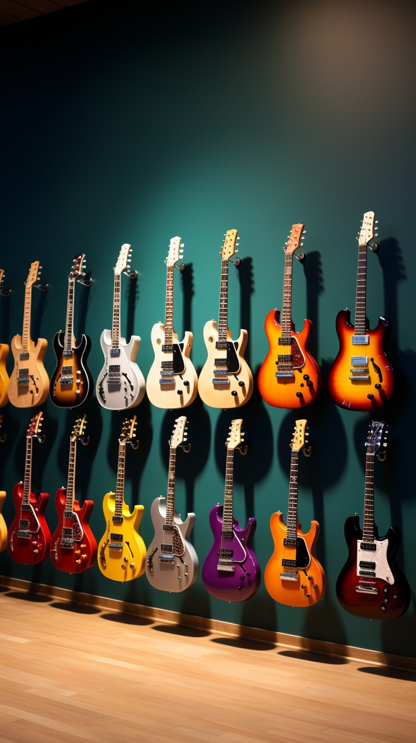 Free Guitar Collection Display Image - Guitars, Music, Instruments ...