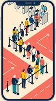 Free Queue Design Evolution Photo - Queue, Isometric, Line | Download ...