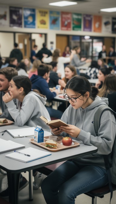 Free Students dining together Image - Students, Cafeteria, Lunch ...