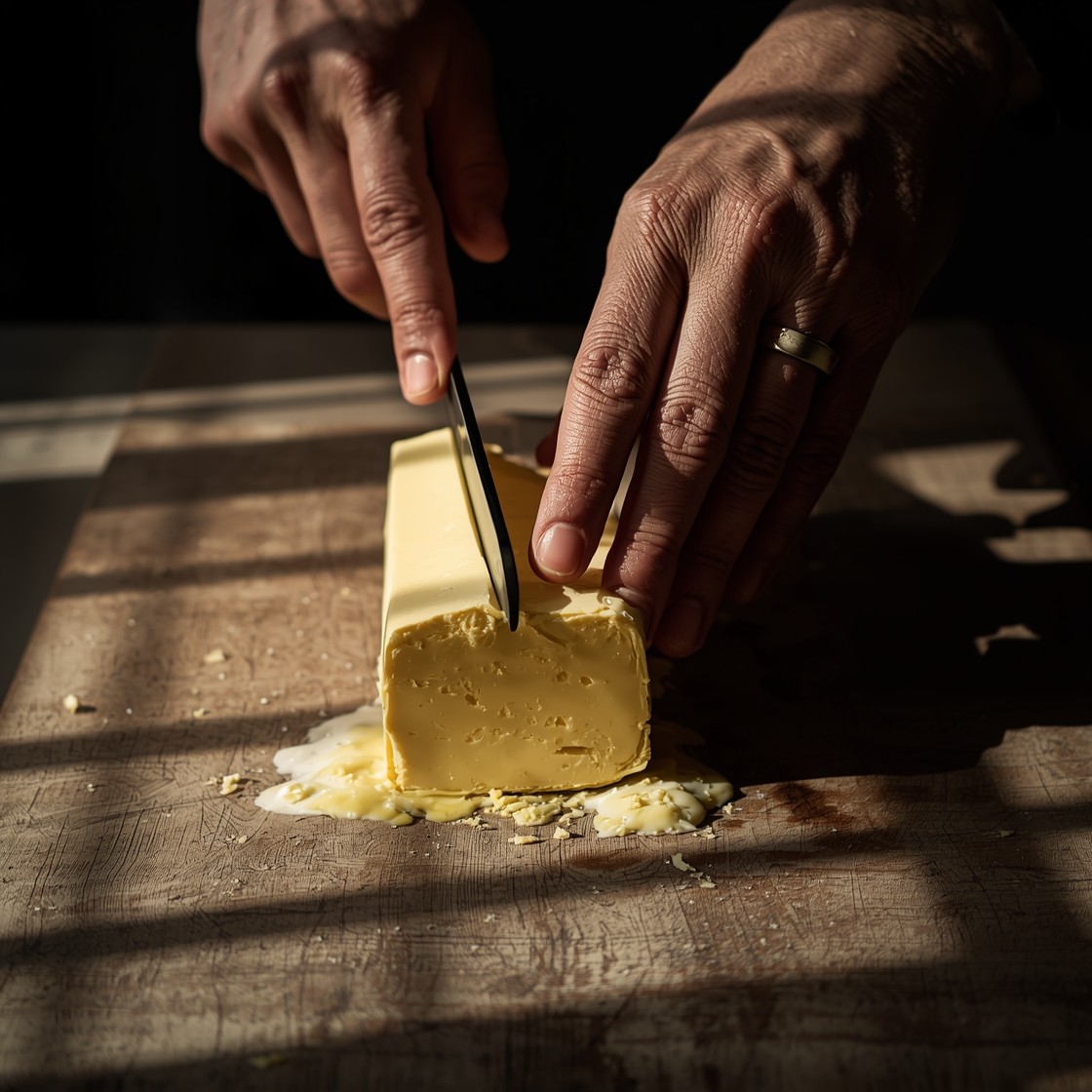 Free Cutting Fresh Butter Image - Butter, Cutting, Knife | Download at ...