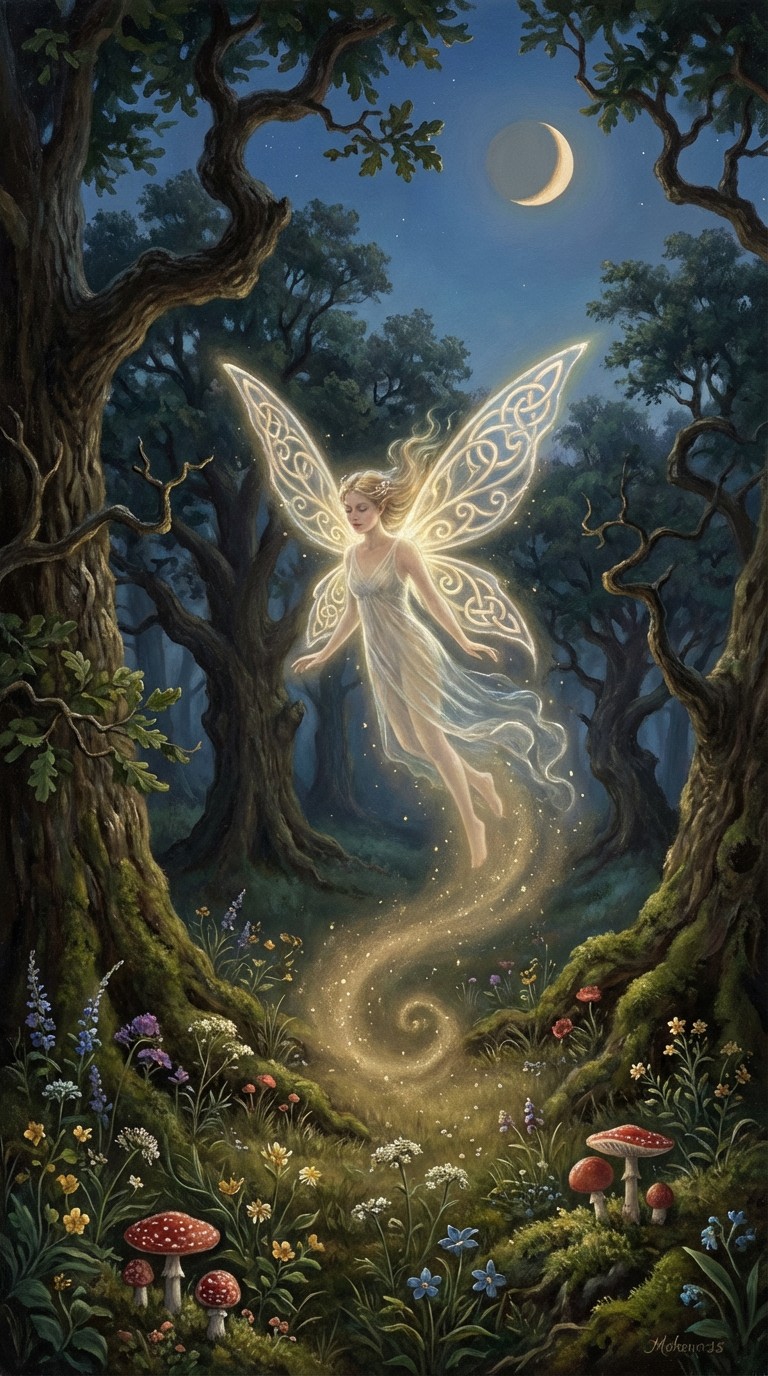 Free Enchanted Forest Fairy Image - Fairy, Forest, Twilight | Download ...